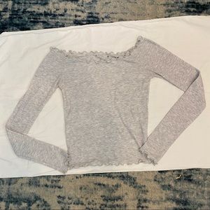 Brandy Melville Off Shoulder Long Sleeve